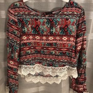 Patterned Long-sleeve